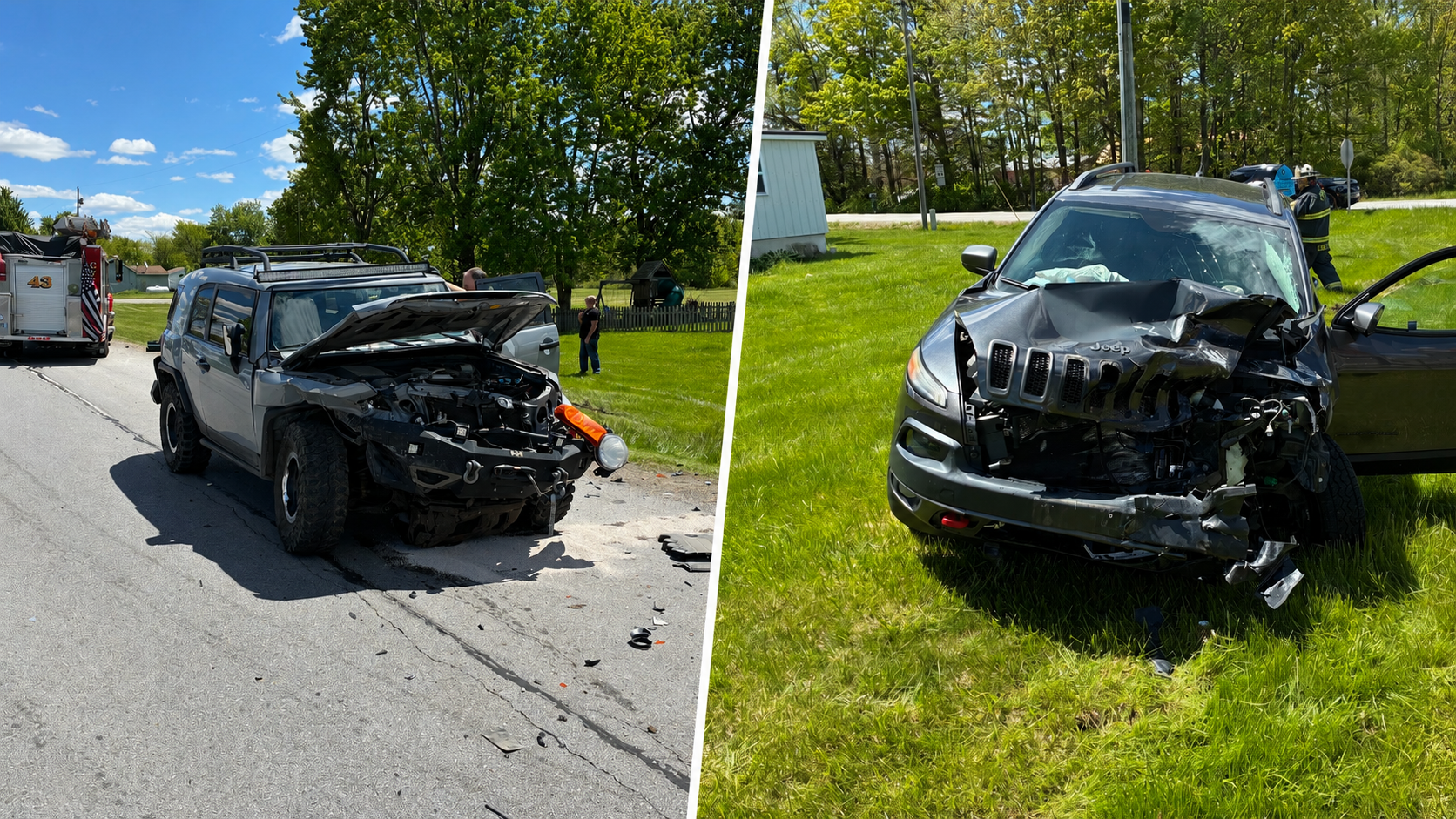 Two Drivers Hurt In Crash At U.S. 6 And County Road 19 In Waterloo
